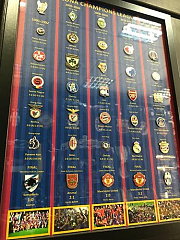 Набор значков Барселона Champions League Winner