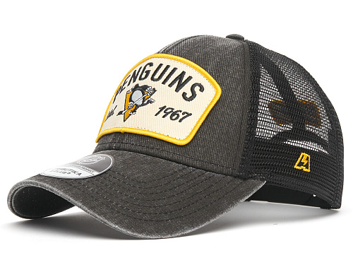 Бейсболка NHL Pittsburgh Penguins летняя винтажная 31108