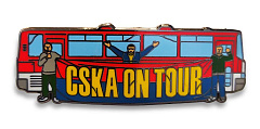 Коллекционный значок CSKA ON TOUR			
