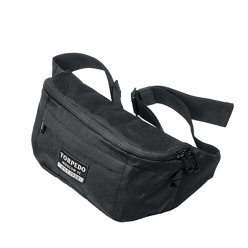 Сумка на пояс Торпедо черная 10258
