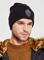 Шапка ПФК ЦСКА, цвет черный