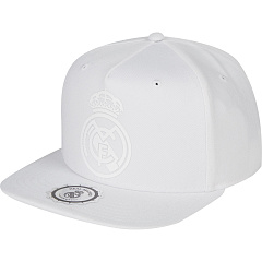 Бейсболка снэпбэк Реал Мадрид RM3GO9, белая