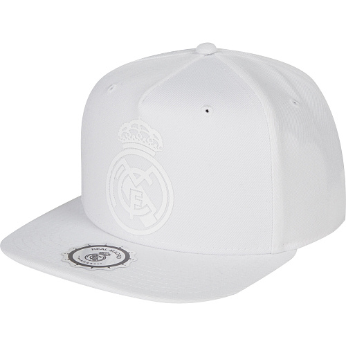 Бейсболка снэпбэк Реал Мадрид RM3GO9, белая