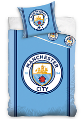 Постельное белье Манчестер Сити 1,5 спальное Single Duvet Set