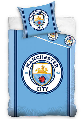 Постельное белье Манчестер Сити 1,5 спальное Single Duvet Set