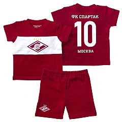 Костюм (футболка+шорты) №10 Спартак 251250