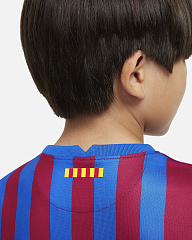 Детская форма Барселона Nike 2021/22 FCB LK NK DF KIT HM CV8268-428 (футболка, шорты, гетры)