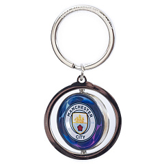 Брелок Манчестер Сити UCL Spinner Keyring