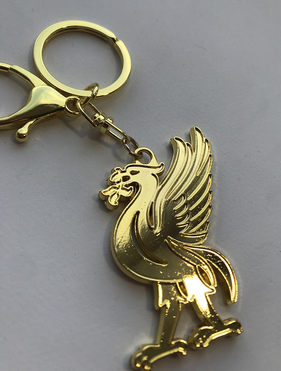 Брелок Ливерпуль золото