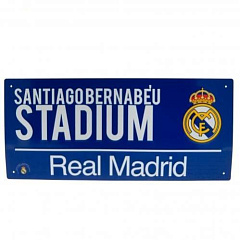 Табличка Реал Мадрид Street Sign BL