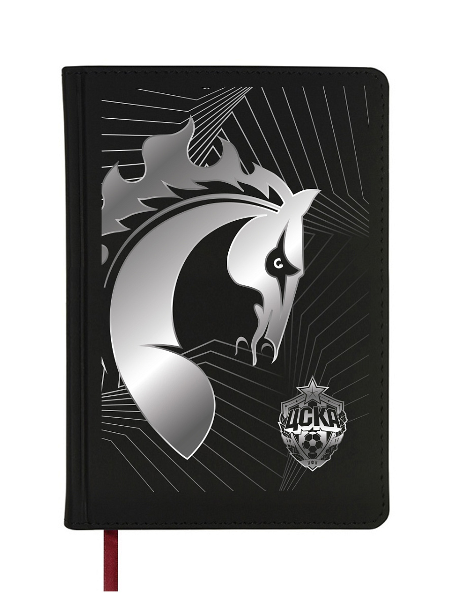 Ежедневник ЦСКА Талисман, чёрный