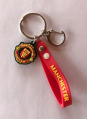 Брелок Манчестер Юнайтед с ПВХ петлей