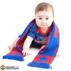 Шарф детский ЦСКА "100% фанат"