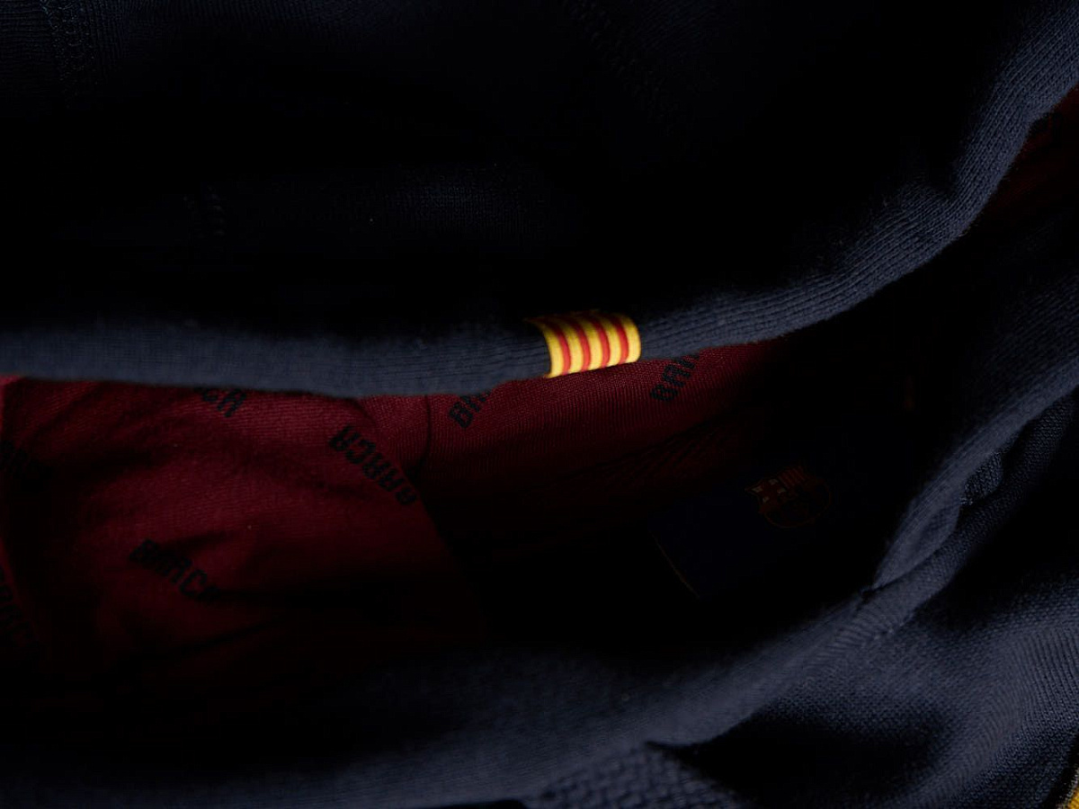 Толстовка Барселона детская 144282 синяя