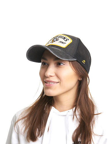 Бейсболка NHL Pittsburgh Penguins летняя винтажная 31108