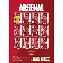 Календарь Арсенал Calendar 2025 А3