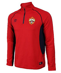 Топ тренировочный ЦСКА на молнии UMBRO красный 360118