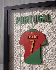Рамка Ronaldo Португалия 12х18,5 см