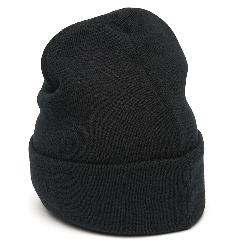 Шапка Ювентус 37300 черная с отворотом