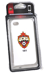 Клип-кейс для iPhone 4/4S белый 