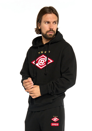 Толстовка Спартак черная 111140