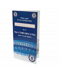 Открытка Chelsea F.C. Birthday Card No 1 Fan