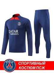 Тренировочный костюм ПСЖ Blue Red 2022/23
