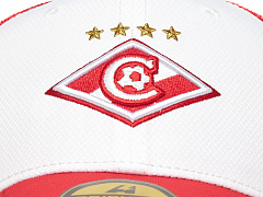 Бейсболка Спартак 120450 летняя красно-белая