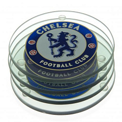 Подставки стеклянные Челси Glass Coasters