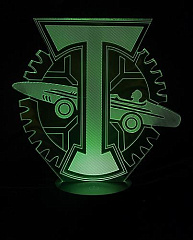 3D светильник Торпедо