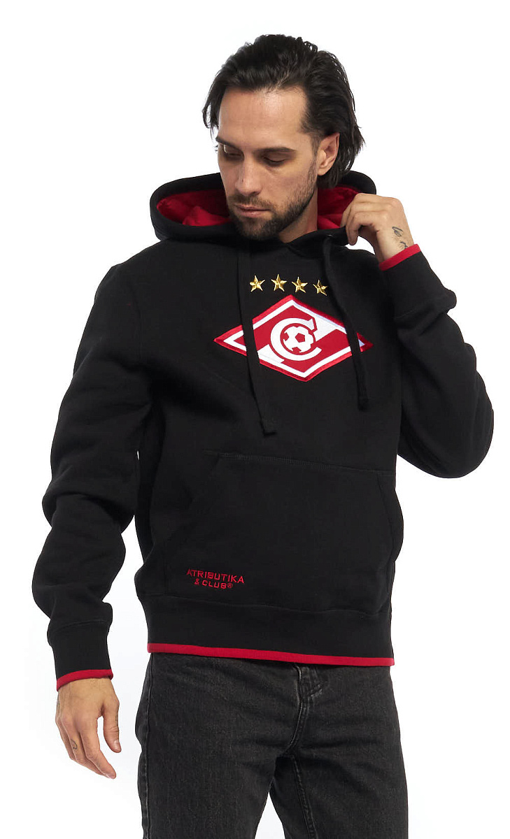Толстовка Спартак черная 110900