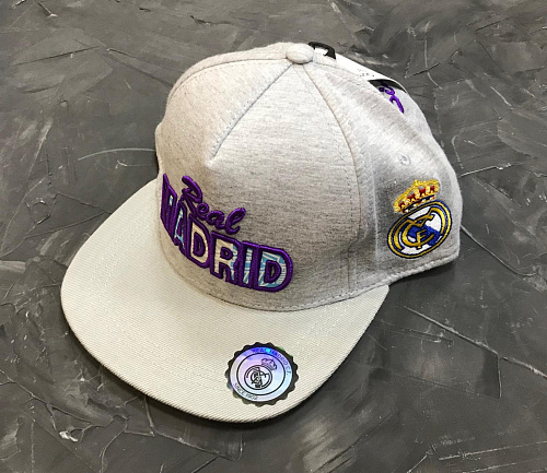 Бейсболка Реал Мадрид Cap GR с прямым козырьком