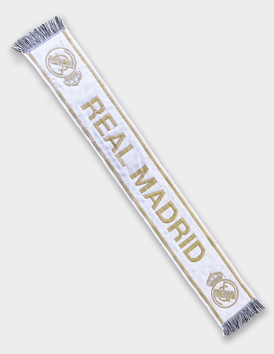 Шарф Реал Мадрид RM4BUF14, бело-золотой