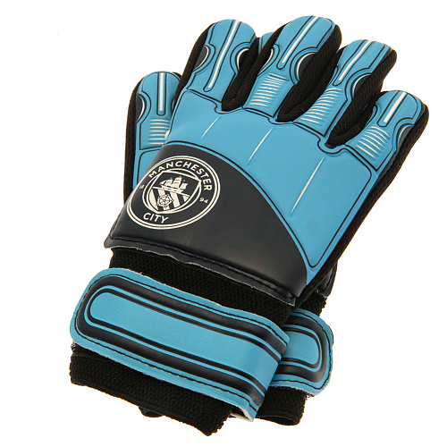 Вратарские перчатки Манчестер Сити детские Goalkeeper Gloves Kids DT 7-9 лет
