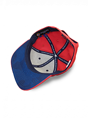 Бейсболка ЦСКА, прямой козырёк, цвет сине-красный