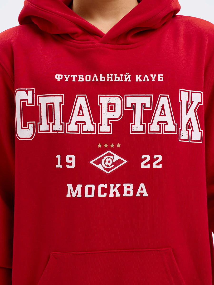 Толстовка Спартак детская 111540 красная