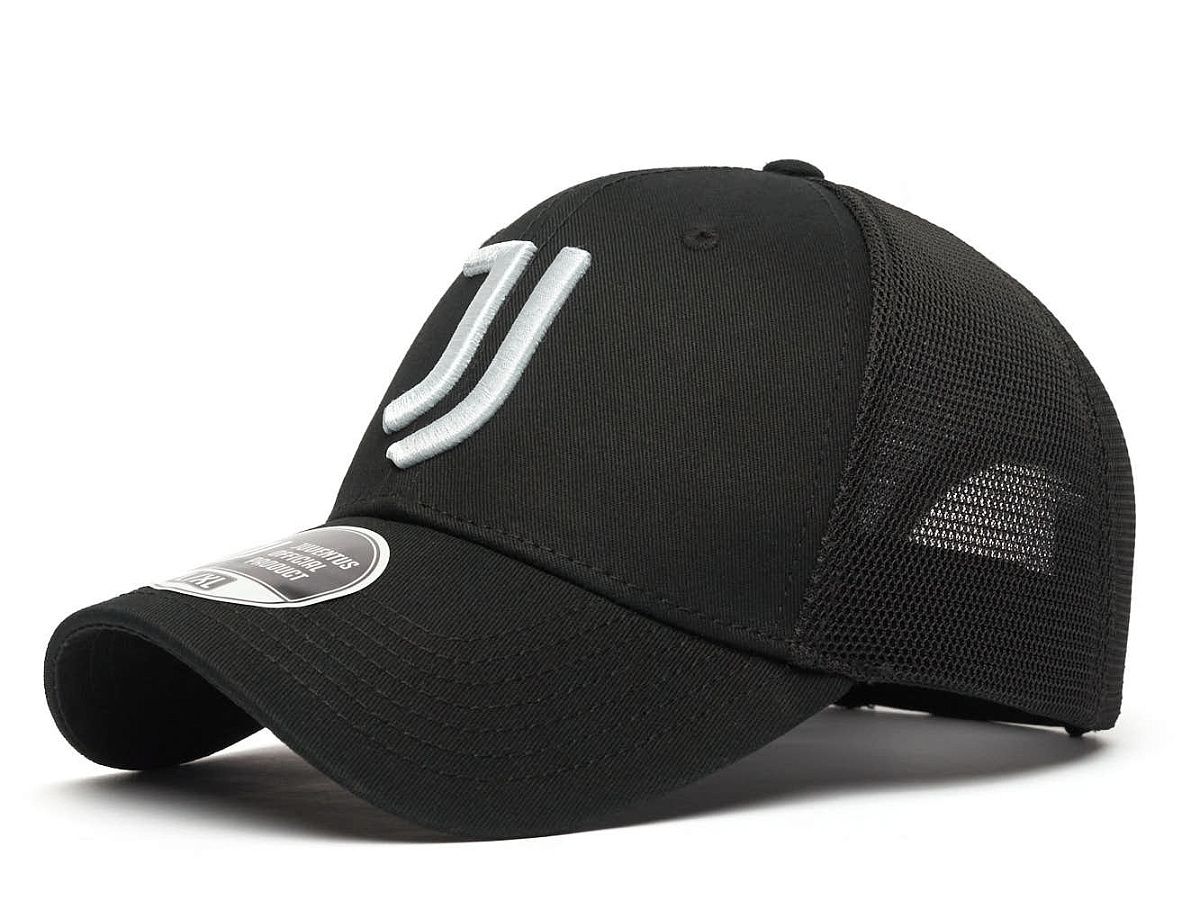 Бейсболка Ювентус летняя с сеткой 37343