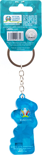 Брелок ЕВРО 2020 Скиллзи, двухсторонний, пластик