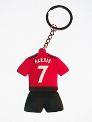 Брелок Манчестер Юнайтед Алексис ПВХ