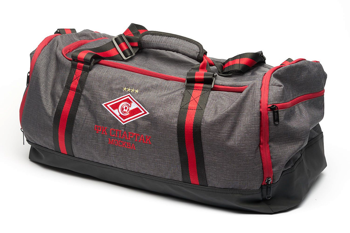 Сумка спортивная Спартак 54040, черно-красная