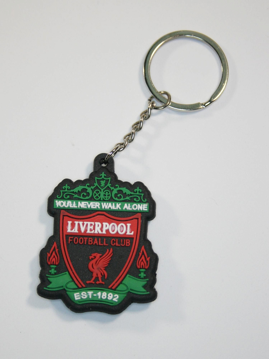 Брелок Ливерпуль ПВХ