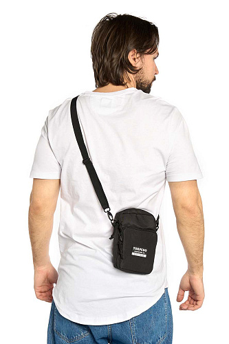 Сумка через плечо Торпедо черная 10259