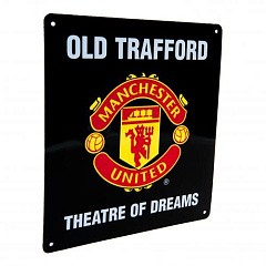 Табличка Манчестер Юнайтед Theatre of Dreams Sign