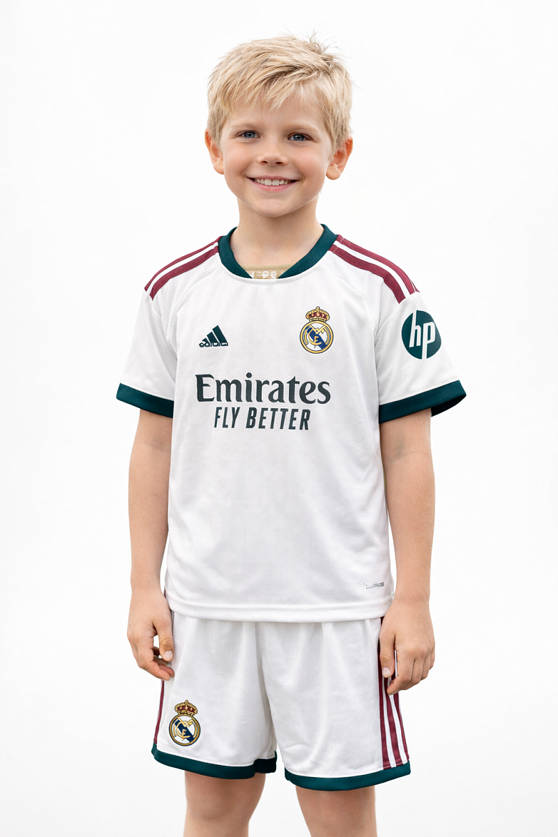 Детская форма Реал Мадрид 2026/2027 домашняя