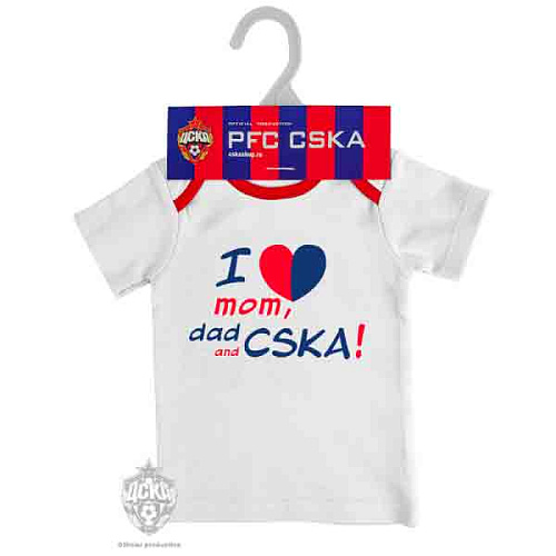 Футболка ЦСКА с коротким рукавом 415020