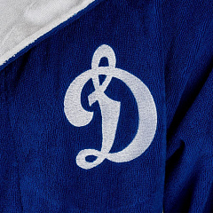 Халат Динамо махровый с капюшоном