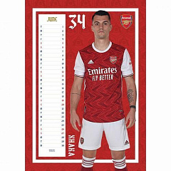 Календарь Арсенал Calendar 2021
