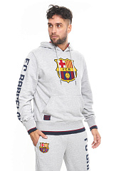 Толстовка Барселона 144286 серая