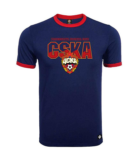 Детская футболка ЦСКА "PROFESSIONAL FOOTBALL CLUB", цвет синий