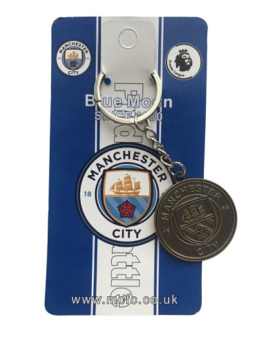 Брелок Манчестер Сити металл винтаж